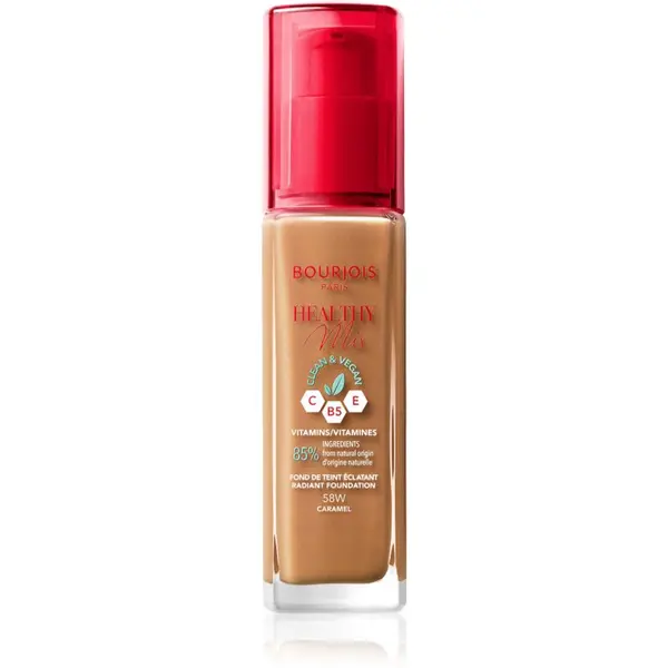 Bourjois Bourjois Healthy Mix posvjetljujući hidratantni puder 24h nijansa 58W Caramel 30 ml