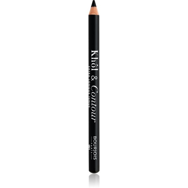 Bourjois Bourjois Khôl & Contour Extra Longue Tenue dugotrajna olovka za oči nijansa 001 Noir-issime 1.2 g