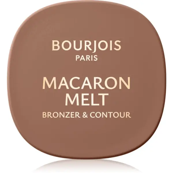 Bourjois Bourjois Macaron Melt Bronzer & Contour bronzer i puder za konturiranje 2 u 1 nijansa 01 Vanilla Foam 5 g