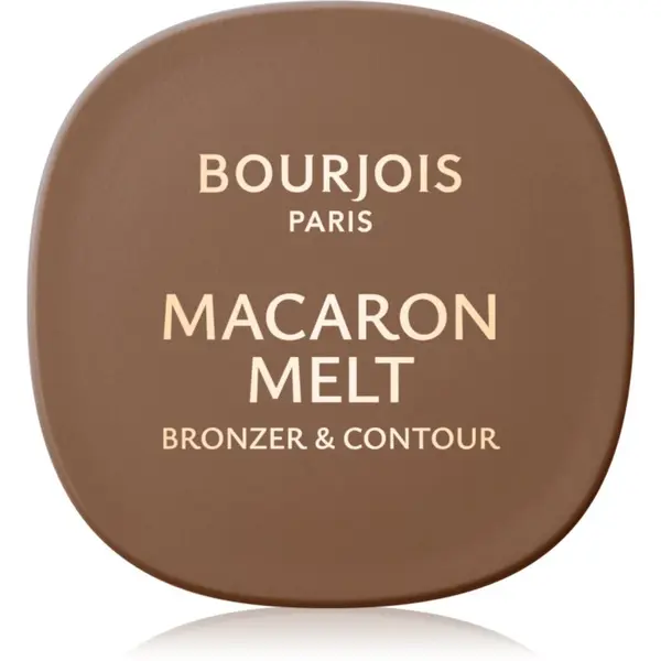 Bourjois Bourjois Macaron Melt Bronzer & Contour bronzer i puder za konturiranje 2 u 1 nijansa 02 Milky Mocha 5 g
