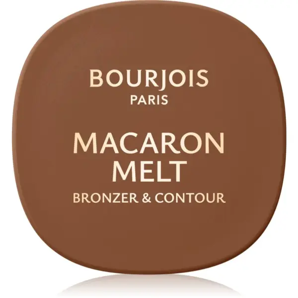 Bourjois Bourjois Macaron Melt Bronzer & Contour bronzer i puder za konturiranje 2 u 1 nijansa 03 Caramel Macchiato 5 g