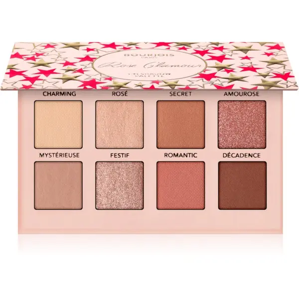 Bourjois Bourjois Rose Glamour paleta sjenila za oči 8.5 g