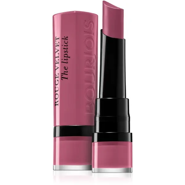 Bourjois Bourjois Rouge Velvet The Lipstick matirajući ruž za usne nijansa 19 Place De Roses 2,4 g