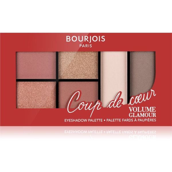 Bourjois Bourjois Volume Glamour paleta sjenila za oči nijansa 001 Coup De Coeur 8,4 g