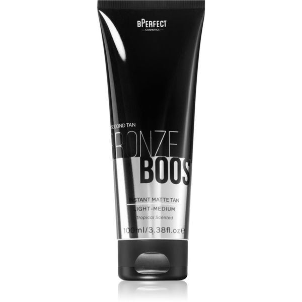 BPerfect BPerfect Bronze Boost Instant Matte Tan krema za samotamnjenje za lice i tijelo 100 ml