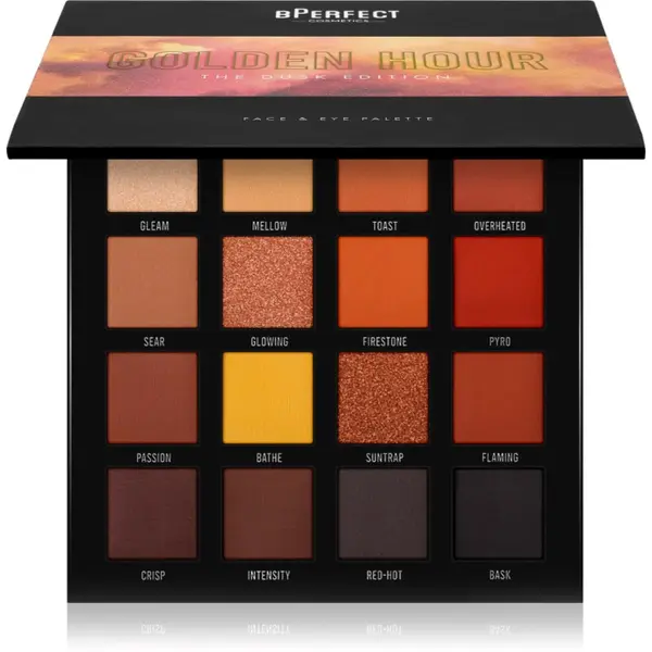 BPerfect BPerfect Golden Hour The Dusk Edition multifunkcionalna paleta za lice 40.7 g