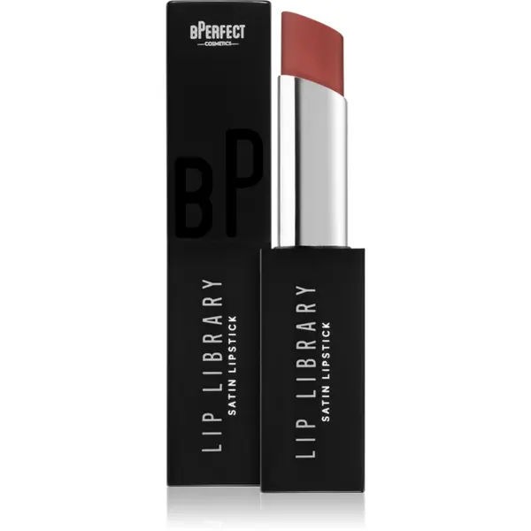 BPerfect BPerfect Lip Library Satin kremasti ruž za usne nijansa Revenge 3 g