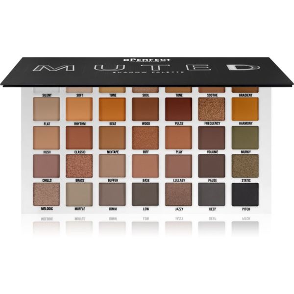 BPerfect BPerfect Muted paleta sjenila za oči 364 g