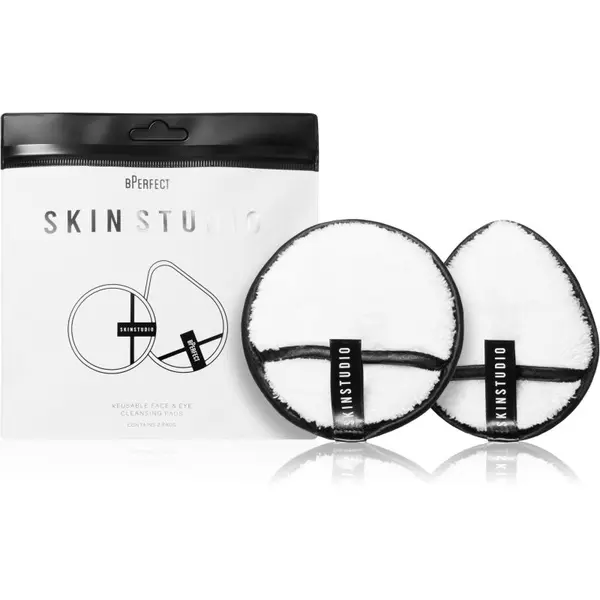 BPerfect BPerfect Skin Studio Face & Eye Makeup Cleansing 2 Pads perive blazinice za uklanjanje šminke 2 kom