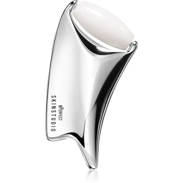 BPerfect BPerfect Skin Studio Gua Sha & Jade Roller valjak za masažu za lice i pomagalo za masažu 1 kom