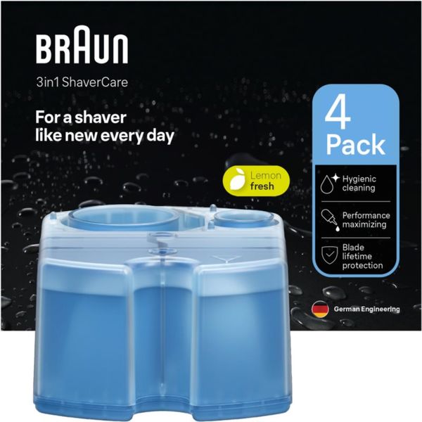 Braun Braun CCR Refill LemonFresh zamjensko punjenje za stanicu za čišćenje s mirisom Lemon Fresh 4 kom