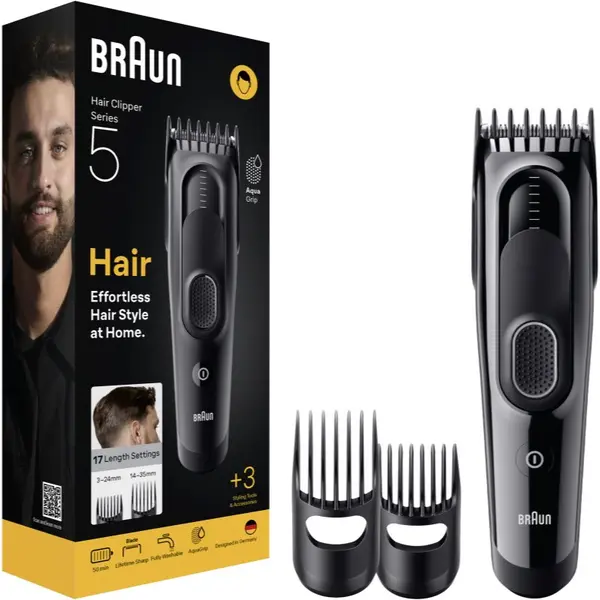 Braun Braun Series 5 HC5530 aparat za šišanje s 3 nastavka za styling 1 kom