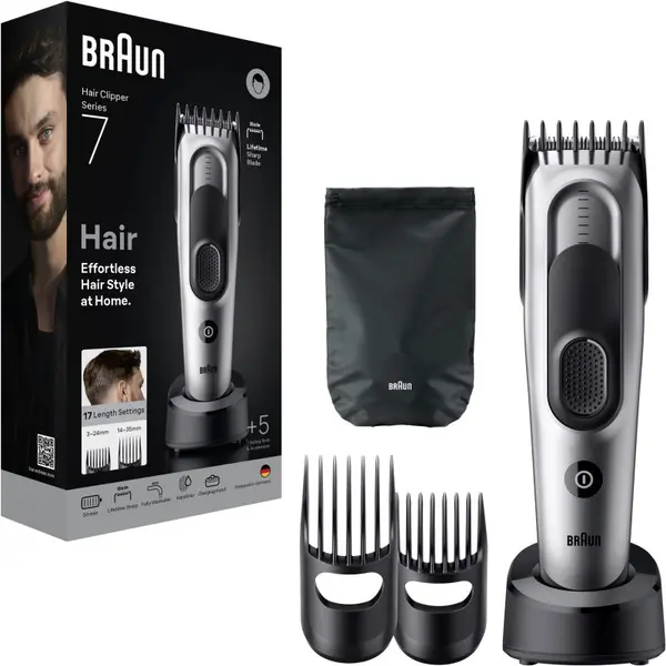 Braun Braun Series 7 HC7590 aparat za šišanje s 5 nastavaka za styling 1 kom