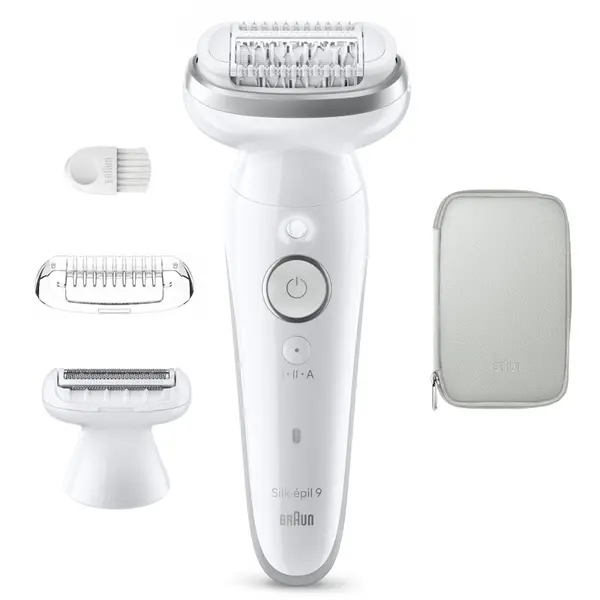 Braun Braun Silk-épil 9 9-030 epilator s potpuno fleksibilnom glavom za mokro i suho brijanje 1 kom