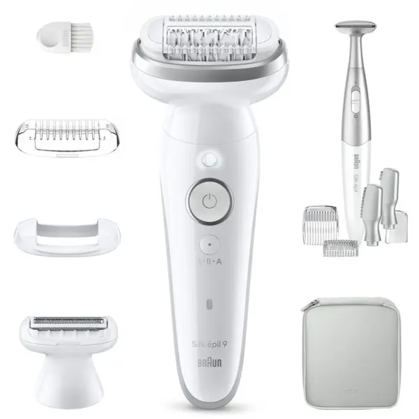 Braun Braun Silk-épil 9 9-241 epilator s potpuno fleksibilnom glavom za mokro i suho brijanje 1 kom