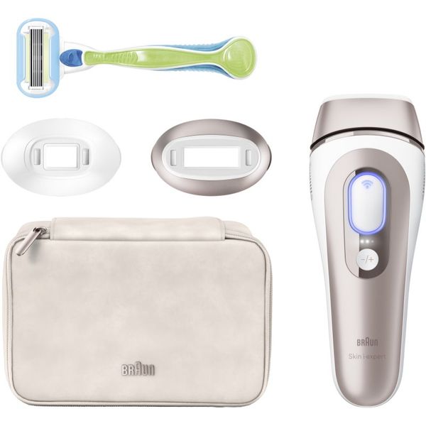 Braun Braun Smart Skin Expert IPL7147 pametni IPL uređaj za uklanjanje dlačica na tijelo, lice, bikini zonu i pazuhe 1 kom
