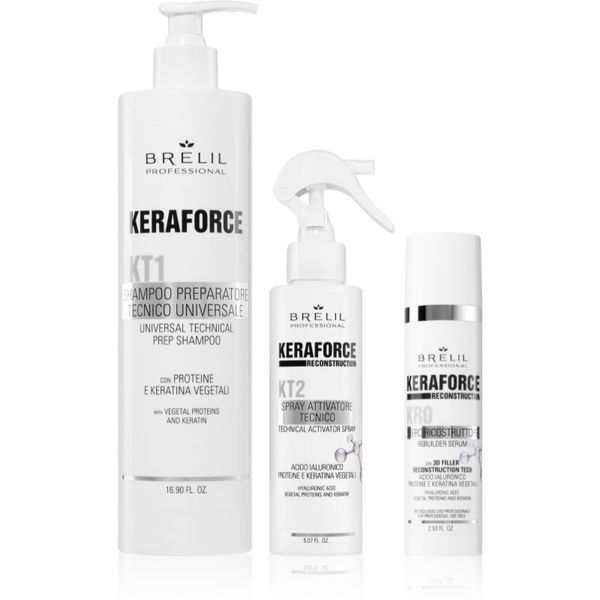 Brelil Professional Brelil Professional Keraforce set za savršeni izgled kose 3 kom