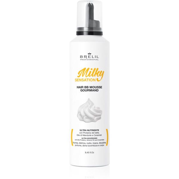 Brelil Professional Brelil Professional Milky Sensation Hair BB Mousse hidratantna pjena za neposlušnu i anti-frizz kosu 250 ml