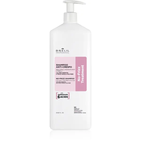 Brelil Professional Brelil Professional No Frizz šampon za neposlušnu i anti-frizz kosu 1000 ml