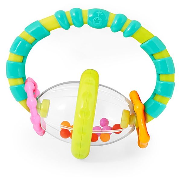 Bright Starts Bright Starts Teether & Rattle zvečka s grickalicom I. 3m+ 1 kom