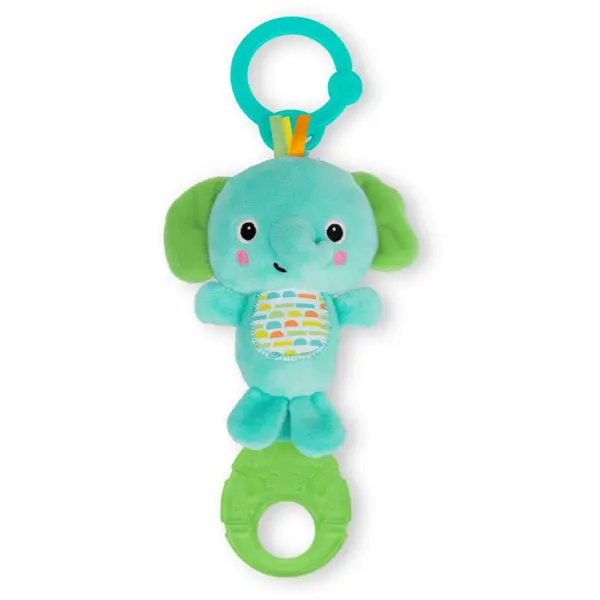 Bright Starts Bright Starts Tug Tunes viseća igračka kontrastnih boja s melodijom 1 kom