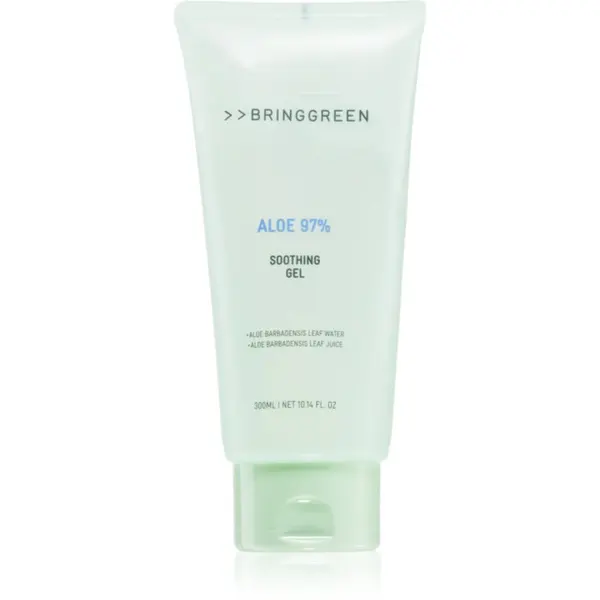BRINGGREEN BRINGGREEN Aloe 97% Soothing Gel nježni gel za čišćenje za smirenje kože lica 300 ml