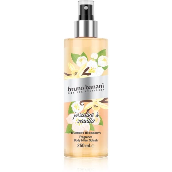 Bruno Banani Bruno Banani Sunset Blossom Jasmine & Vanilla Mirisna magla za tijelo i kosu za žene 250 ml
