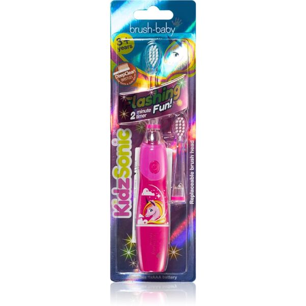 Brush Baby Brush Baby KidzSonic baterijska četkica za zube za djecu od 3 godine 1 kom