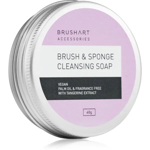 BrushArt BrushArt Accessories Brush & Sponge cleansing soap sapun za čišćenje za kozmetičke kistove 40 g