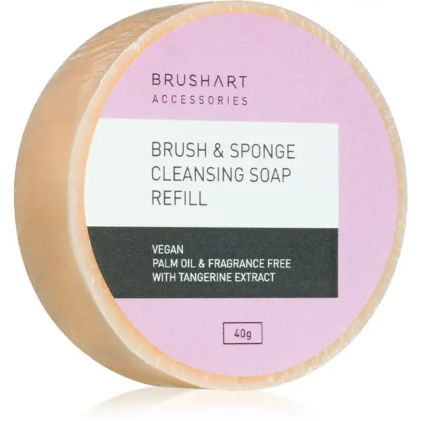BrushArt BrushArt Accessories Brush & Sponge cleansing soap sapun za čišćenje za kozmetičke kistove Refill 40 g