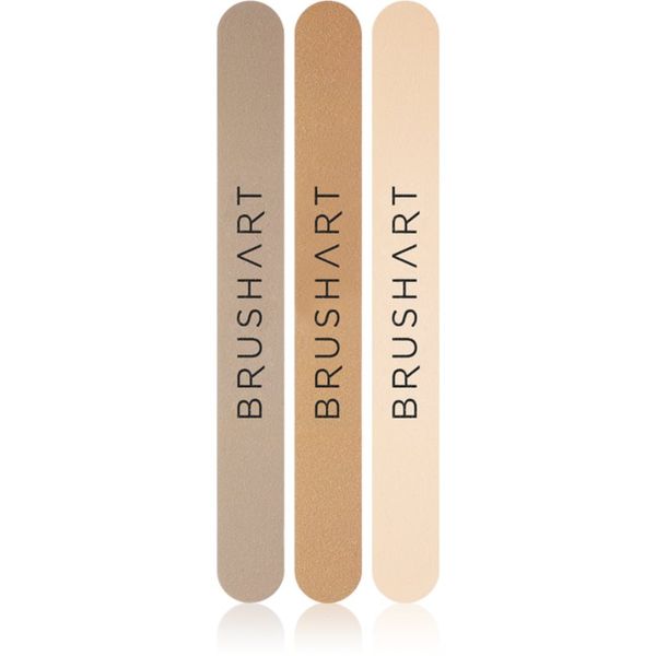 BrushArt BrushArt Accessories Nail file set set rašpica nijansa Beige 3 kom