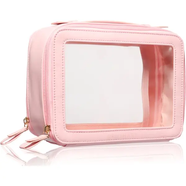 BrushArt BrushArt Accessories Transparent make-up case kozmetički kofer Pink 1 kom