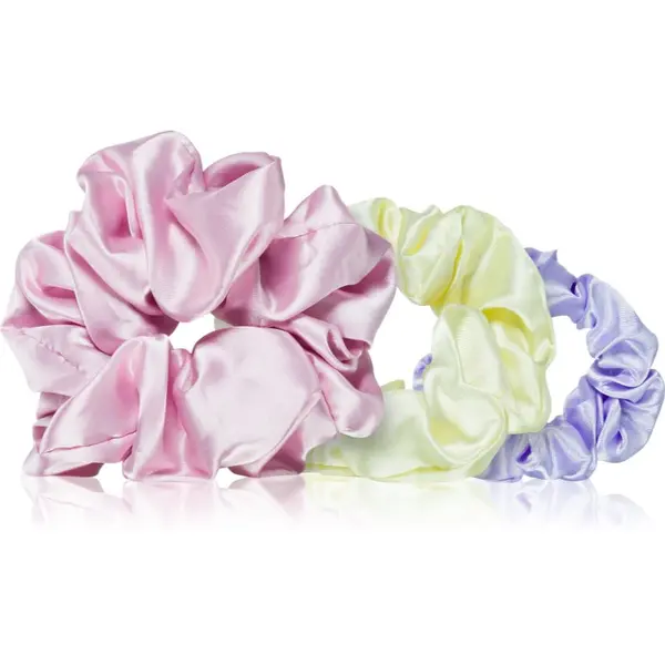 BrushArt BrushArt Daisy Dreams Satin Scrunchies Set gumice za kosu 3 kom