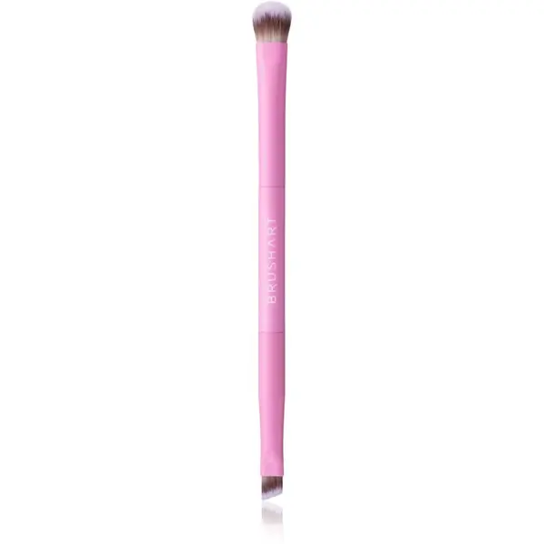 BrushArt BrushArt Double Duty Eyeliner & Eyeshadow brush kist za sjenila i tuš za oči obostrani 1 kom