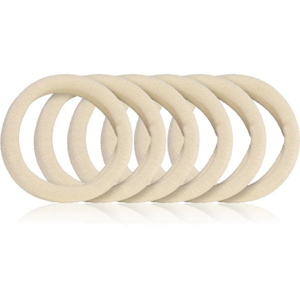 BrushArt BrushArt Hair Band gumice za kosu Beige 6 kom