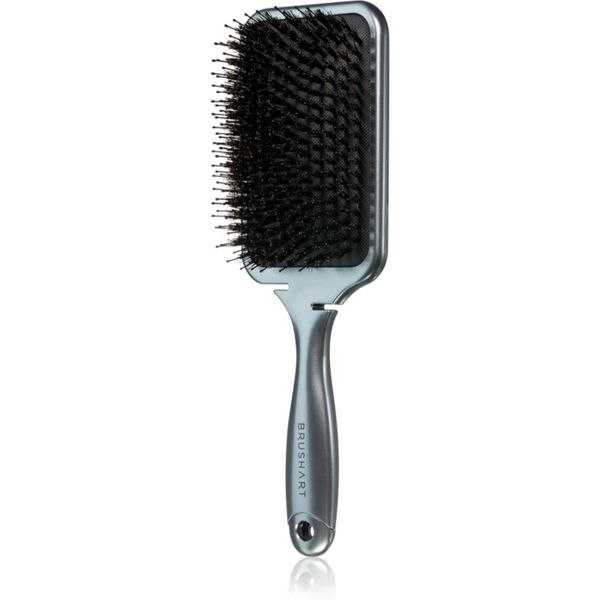 BrushArt BrushArt Hair Boar bristle paddle hairbrush četka za kosu s čekinjama divlje svinje 1 kom