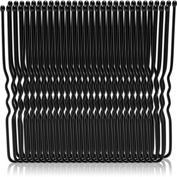 BrushArt BrushArt Hair Bun clips ukosnice za kosu veliko pakiranje Bun Black Pins 50 kom