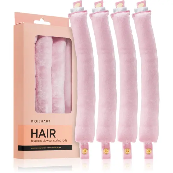 BrushArt BrushArt Hair Heatless blowout curling rods set za uvijanje kose 4 kom