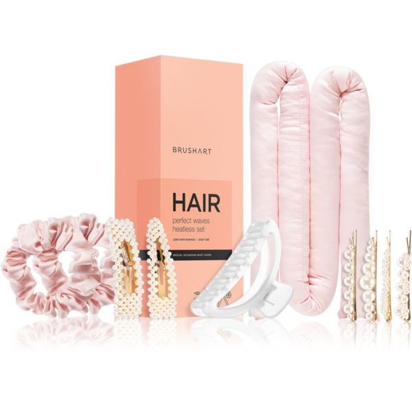 BrushArt BrushArt Hair Heatless hair curling set set za uvijanje kose