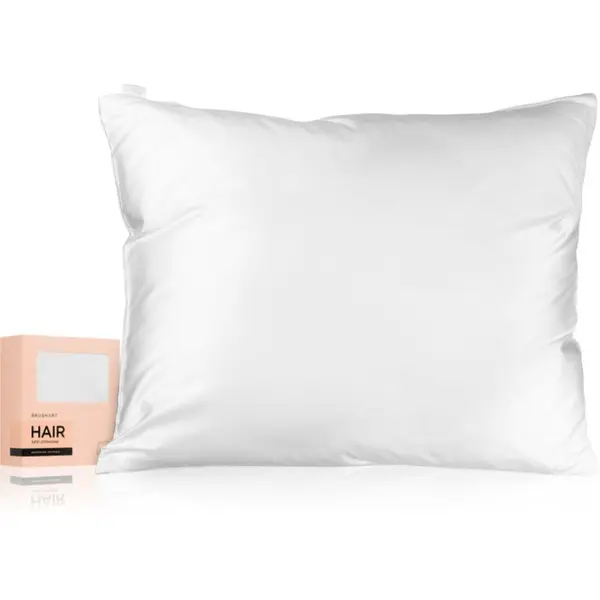 BrushArt BrushArt Hair Satin pillowcase navlaka za jastuk saten White 50x60 cm