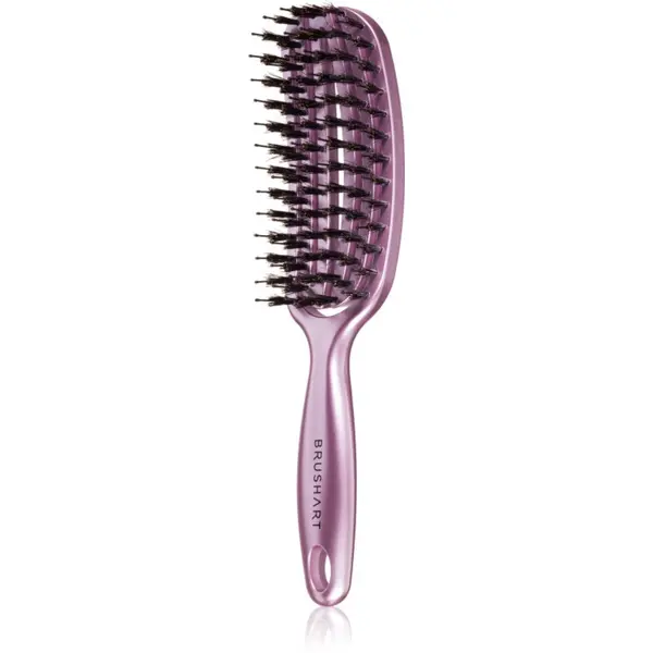 BrushArt BrushArt Hair Vent blowdry hairbrush with boar bristles četka za kosu s najlonskim i svinjskim čekinjama Small 1 kom