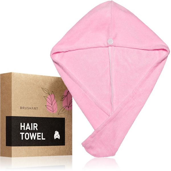 BrushArt BrushArt Home Salon Hair towel ručnik za kosu Pink