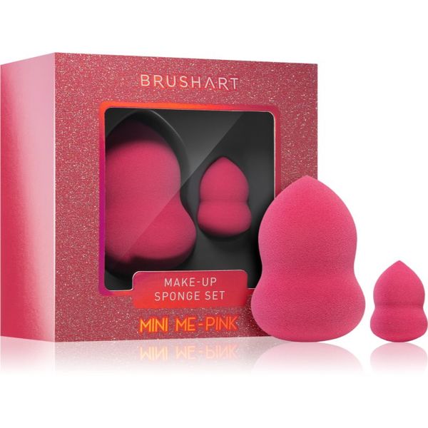 BrushArt BrushArt Make-up Sponge Set Mini me - Pink spužvica za puder MINI ME - PINK