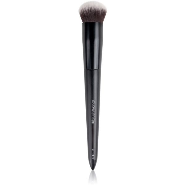 Brushworks Brushworks Buffing Foundation Brush kist za tekući puder tip NO. 2 1 kom