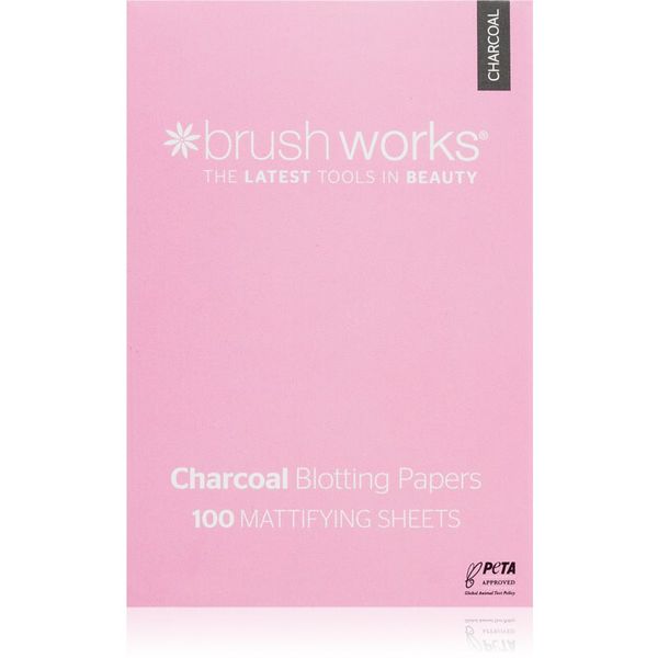 Brushworks Brushworks Charcoal Blotting Papers matirajući papirići 100 kom