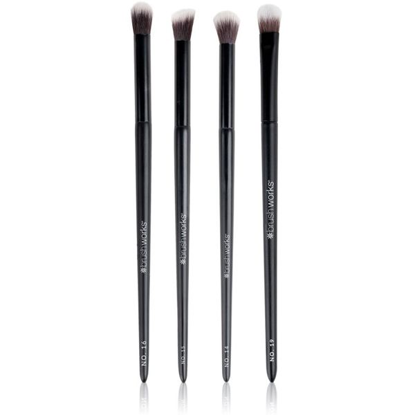 Brushworks Brushworks Eye Blending Set set kistova za šminkanje očiju