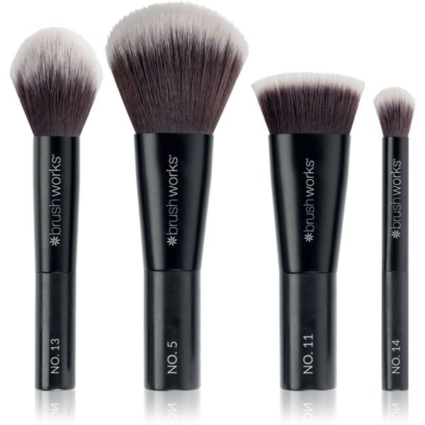 Brushworks Brushworks On The Move Makeup Minis Complexion set kistova