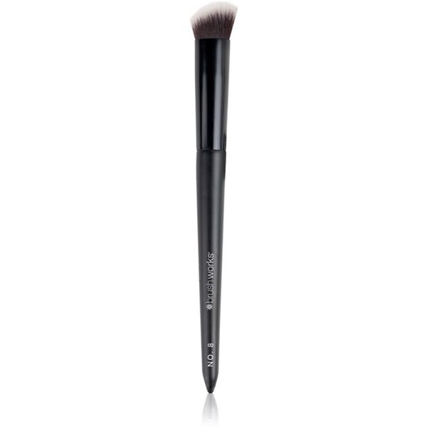 Brushworks Brushworks Precise Angled Concealer Buffing Brush kist za nanošenje korektora tip NO. 8 1 kom