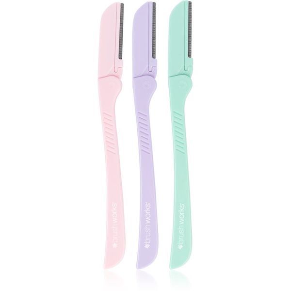 Brushworks Brushworks Precision Eyebrow Razor Pastel britva (za obrve)