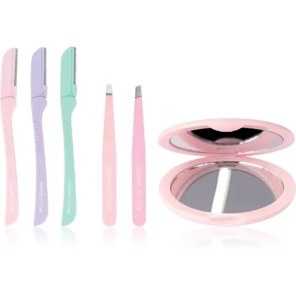 Brushworks Brushworks Sculpt & Shape Set set za savršene obrve za žene
